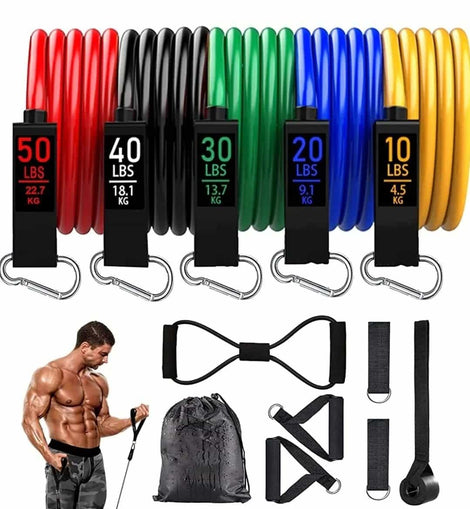 Resistance Band Set for Heavy Workout