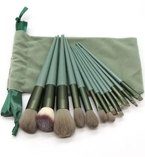 13 Pcs Makeup Brush with Pouch Set